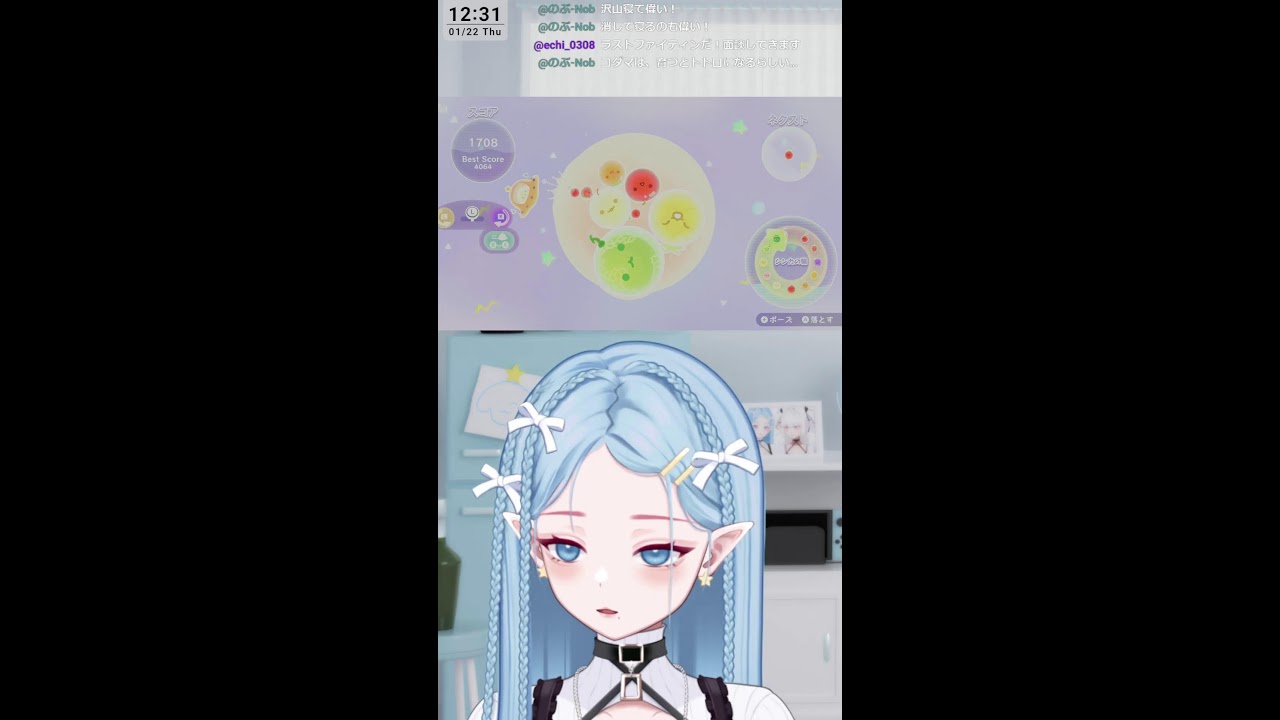 今日もこつこつスイカ　 #shorts #vtuber #スイカゲームぷらねっと