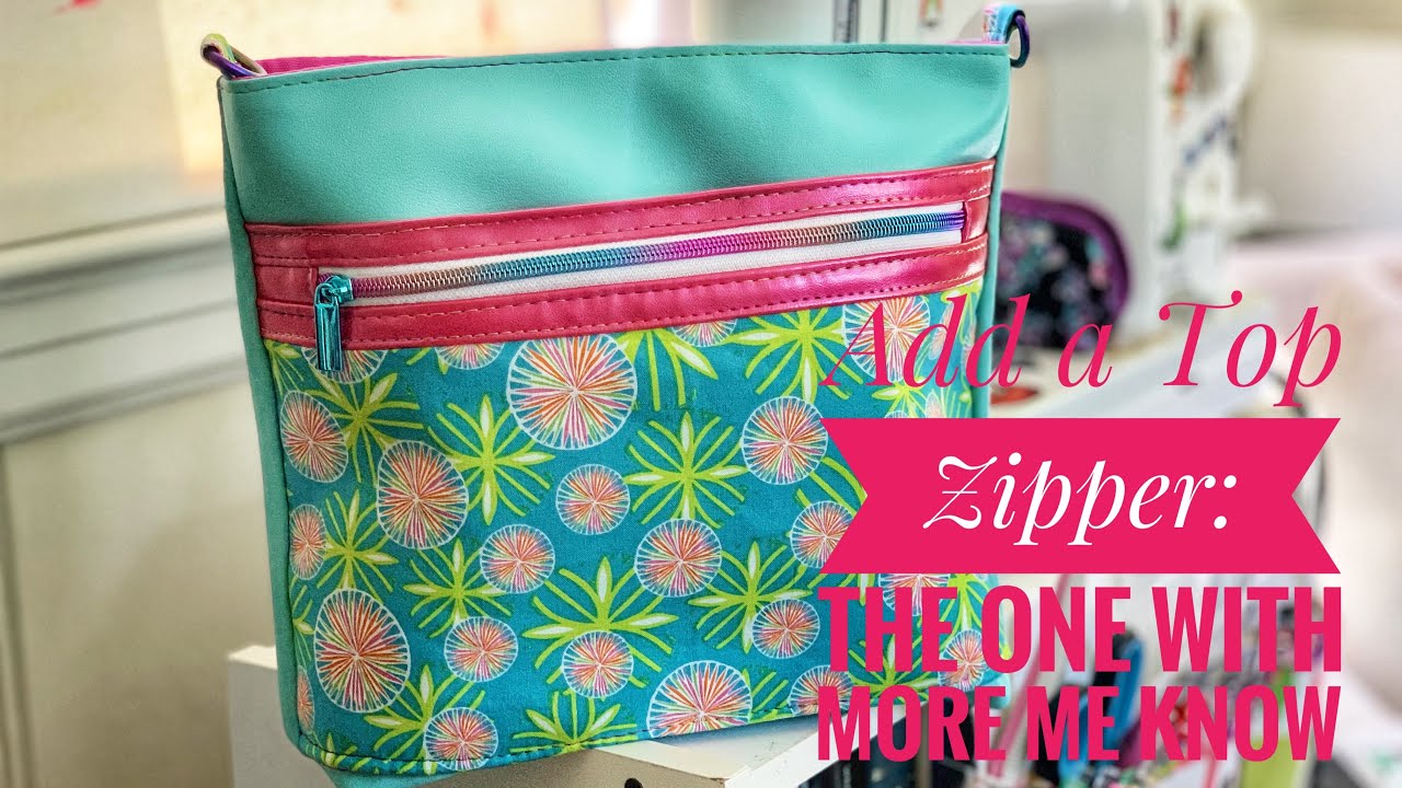 Tutorial: Add a Zipper to the Lining of ‘The One With More Me Know’ by Sincerely Jen Patterns