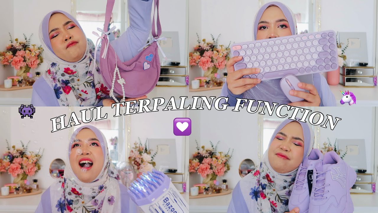 AKU BELI BENDA2 YANG FUNCTION GILAAA | HAUL