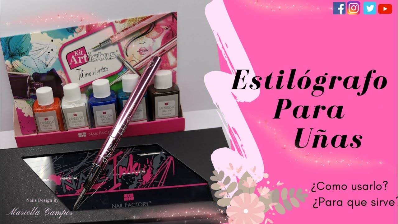 Estilógrafo Para Uñas
