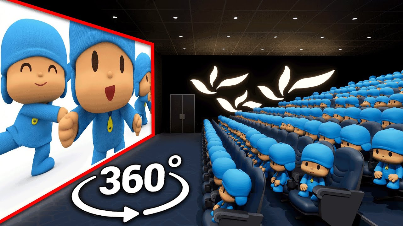Pocoyo Dance 360&deg; - Cinema Hall | 4K VR 360 Video