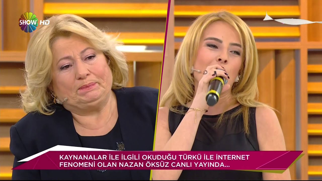 Nazan Öksüz, Semra kaynanayı ağlattı!