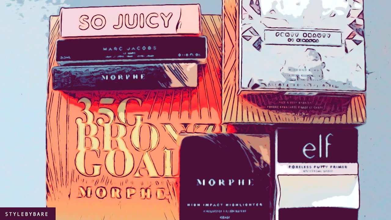 MARCH 2019  MAKEUP MONTHLY BOX -  MORPHE, E.L.F., CHARLOTTE, FENTY BEAUTY, COLOURPOP + MINI REVIEWS
