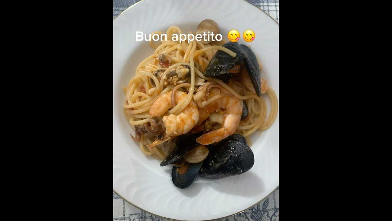 Spaghetti allo scoglio buonissimi 😋