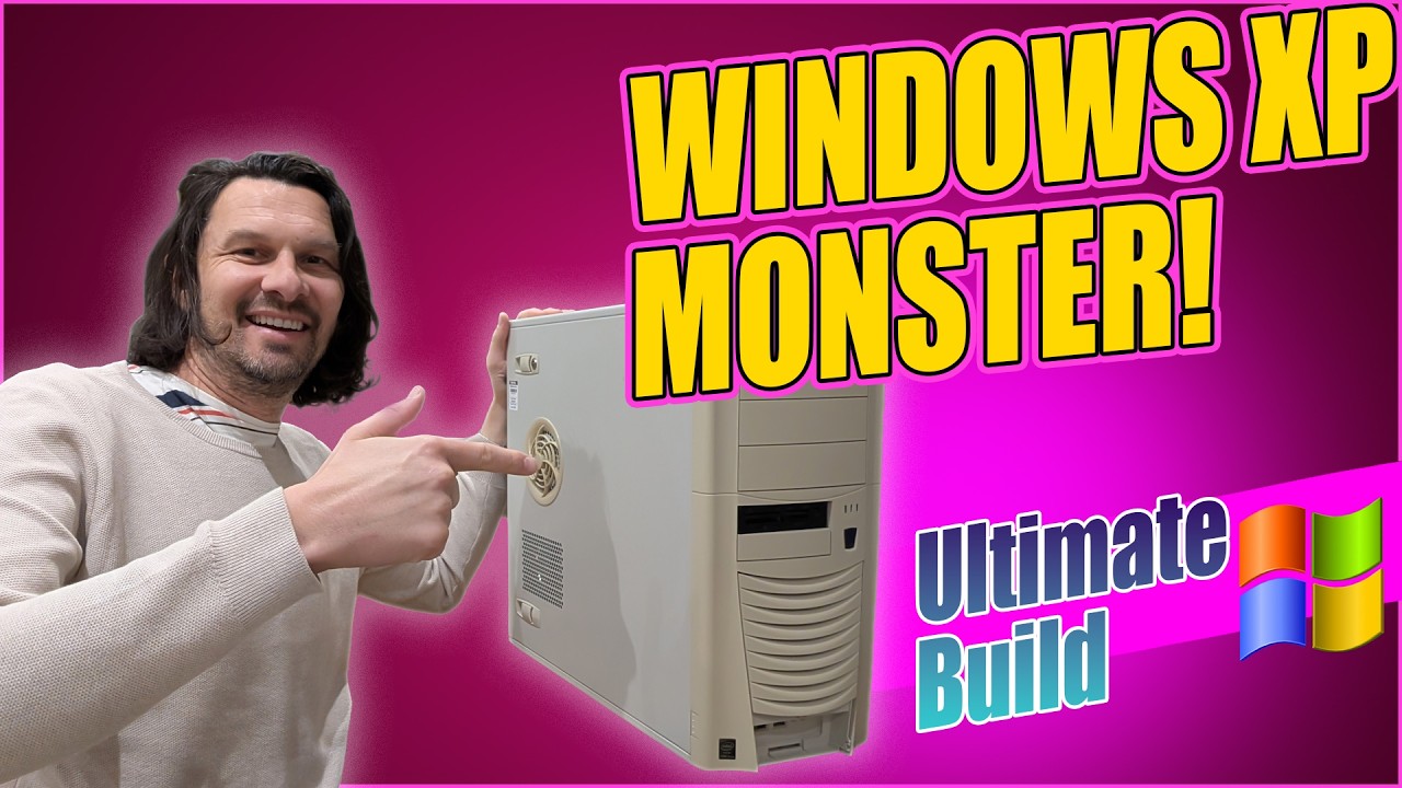 💥 I Built a MONSTER Windows XP Gaming PC