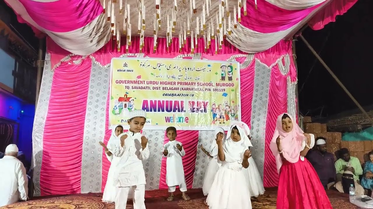 Genius Model Preschool Murgod | Annual Day 2025- 2026 | Kids Beautiful Dance Performance