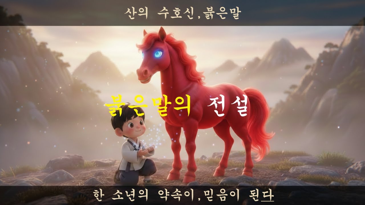 붉은말의 전설 #동화 #유아동화 #아이들영상 #키즈스토리 #쇼츠 #kids #어린이 #아이 #교육 #shorts #새해 #2026 #말의해 #붉은말 #내년 #무슨해