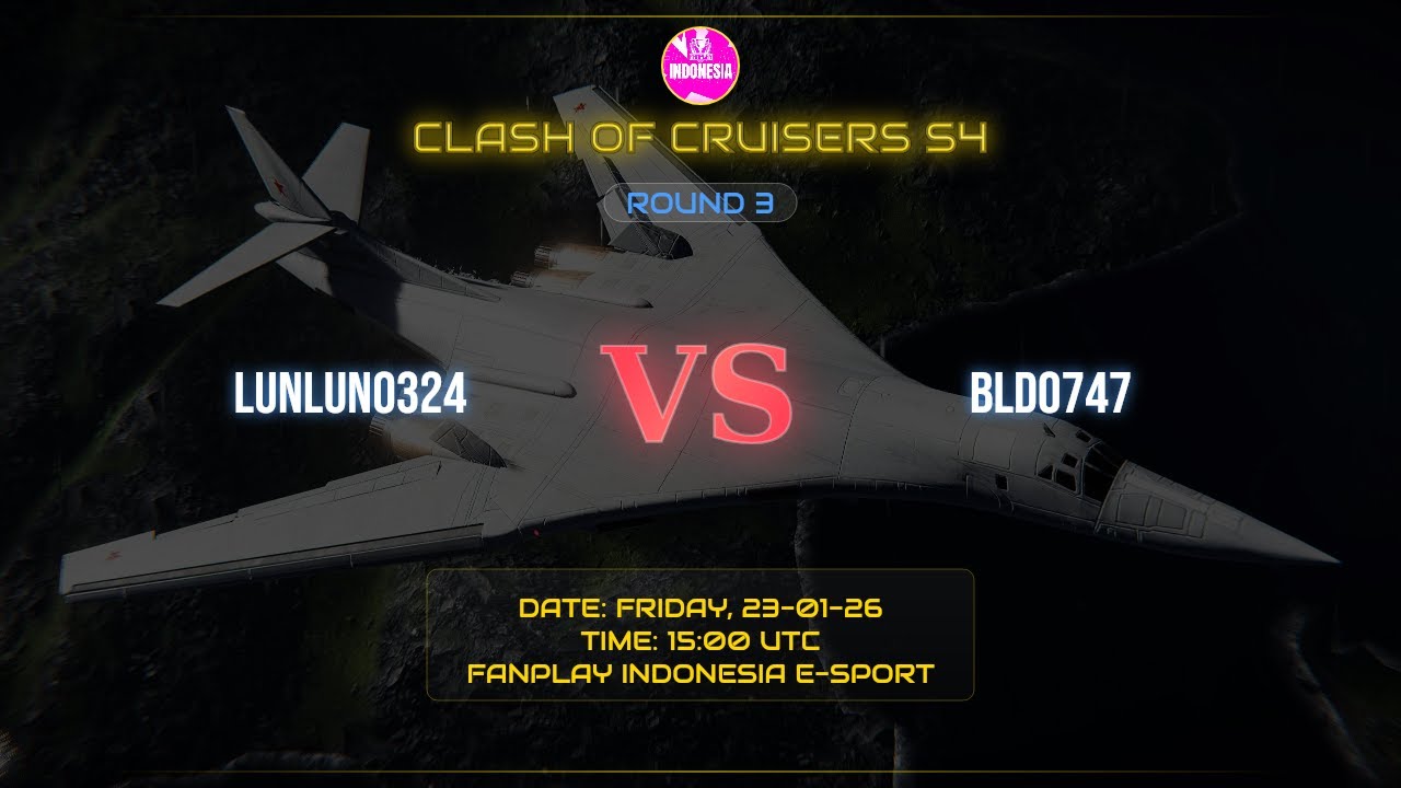 CLASH OF CRUISERS S4 || R2 || LUNLUN0324 VS BLD0747