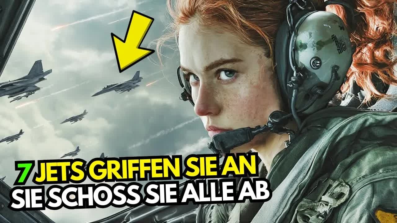 Feindliche Jäger überfielen sie, die Hubschrauberpilotin – bis sie in 2 Minuten 7 Jets abschoss