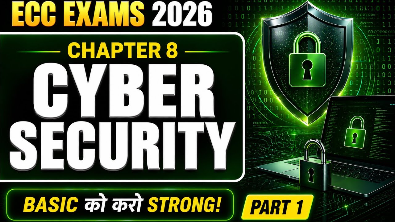 NIELIT ECC Exam 2026: Cyber Security Simplified | Learn Viruses, Malware & Online Safety