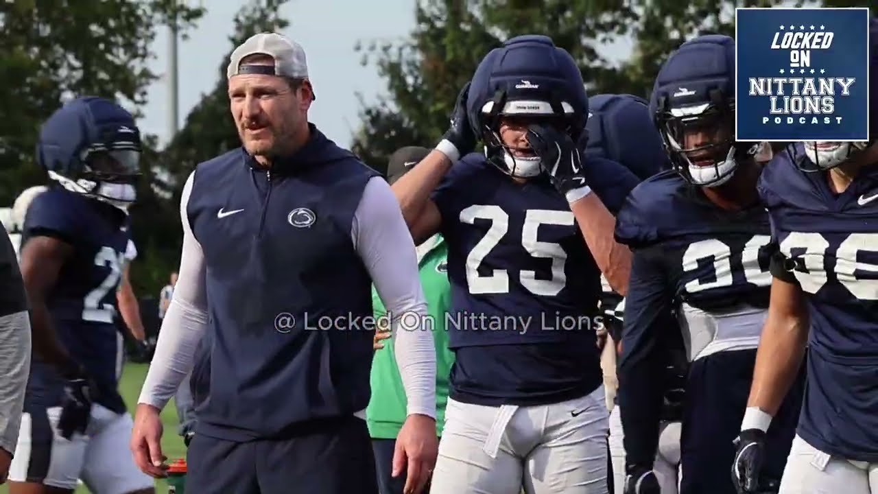 Penn State Training Camp Gets PHYSICAL — Highlights From Fall Practice #3