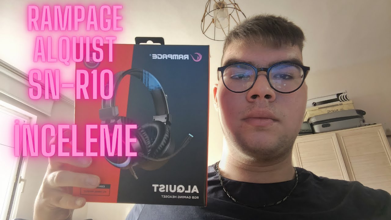 YENİ ALDIĞIM OYUNCU KULAKLIĞI | RAMPAGE ALQUIST SN-R10 | KUTU AÇILIŞI