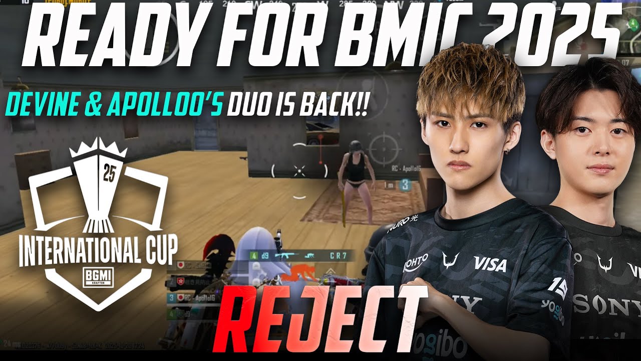 REJECT Is Ready To Dominate BMIC & PMGC 2025!!🇯🇵🔥DEVINE & APOLLOO&rsquo;s 26 KILLS DOMINATION IN UR!!😱👑