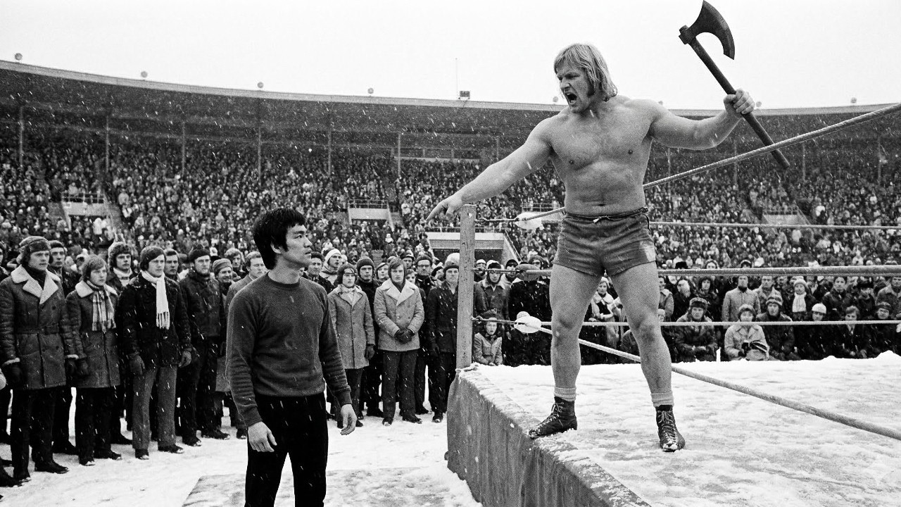 A Viking Challenged With an Axe at -9°C — Bruce Lee Taught Him a Lesson With Bare Hands