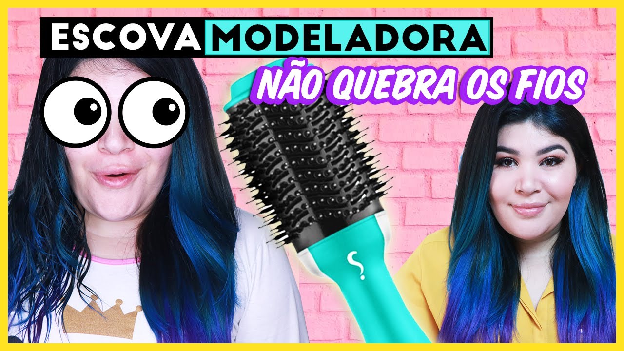 💙ESCOVA SECADORA QUE NÃO QUEBRA OS FIOS [Bela Segredo Dela]