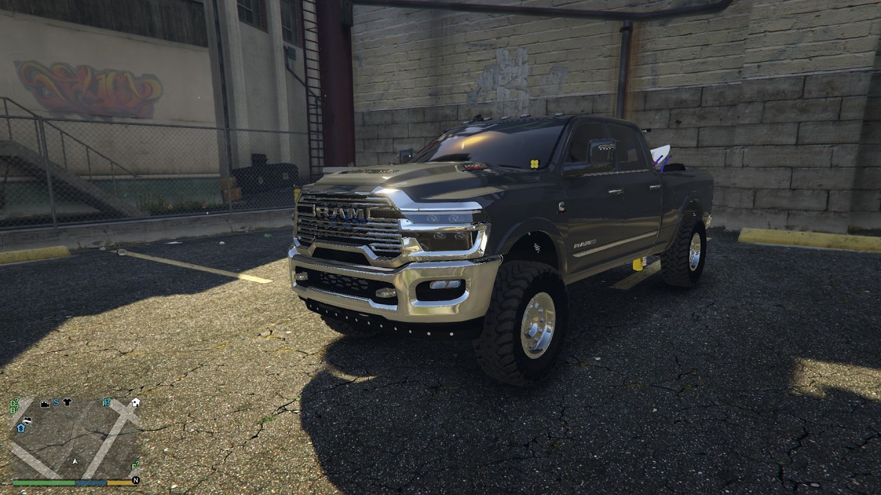 Gta5 Dodge ram 3500 limited 2026  pov drive