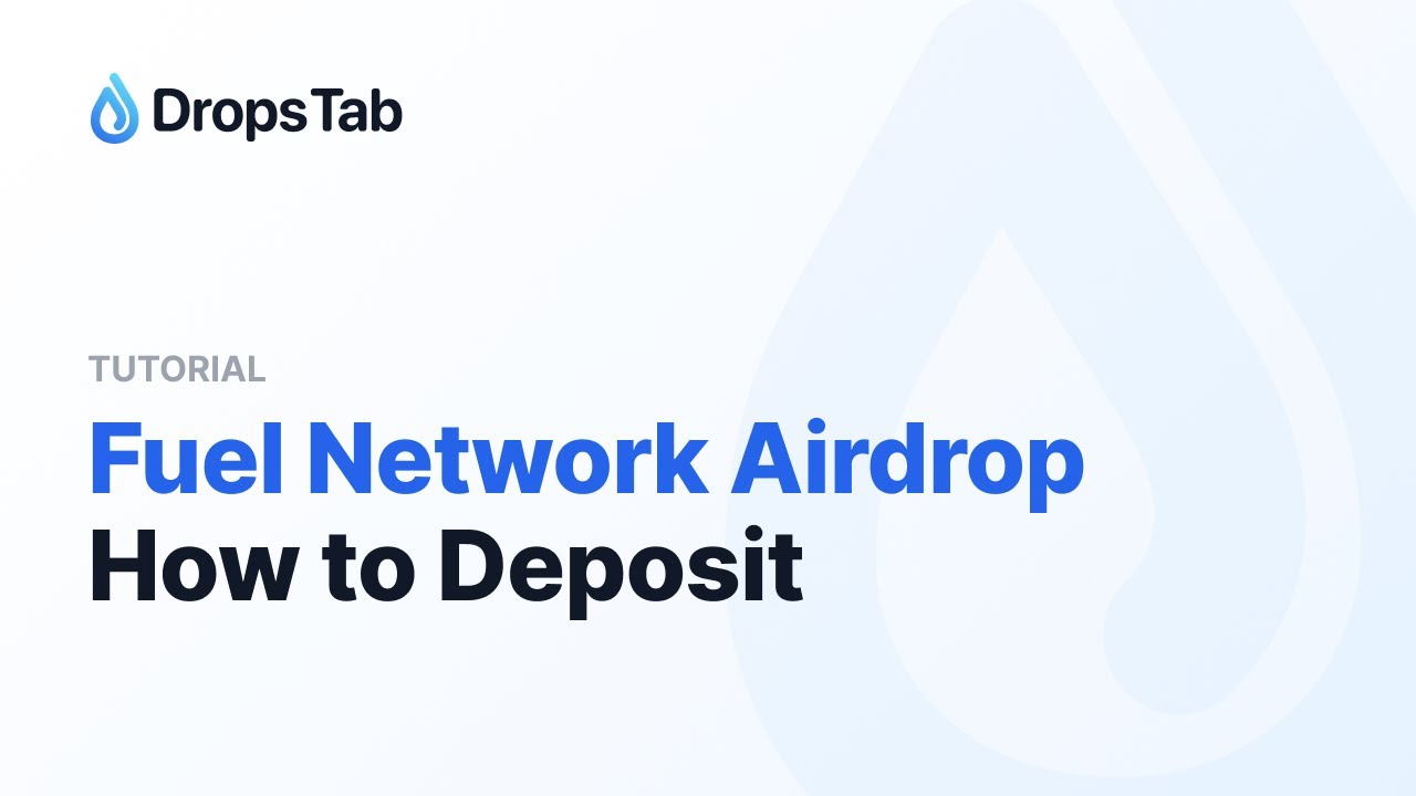 Fuel Network &mdash;  How to Deposit