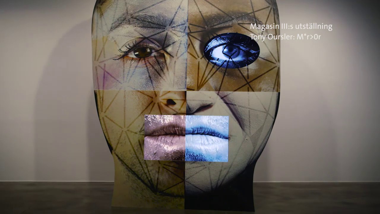 Video artist Tony Oursler's The Influence Machine at Stockholm University
