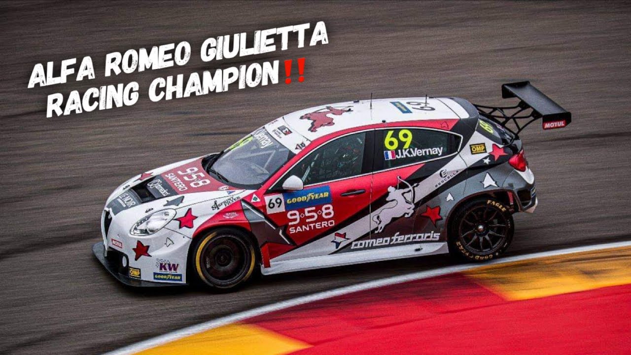 The Alfa Romeo Giulietta Veloce TCR Wins WTCR Championship!