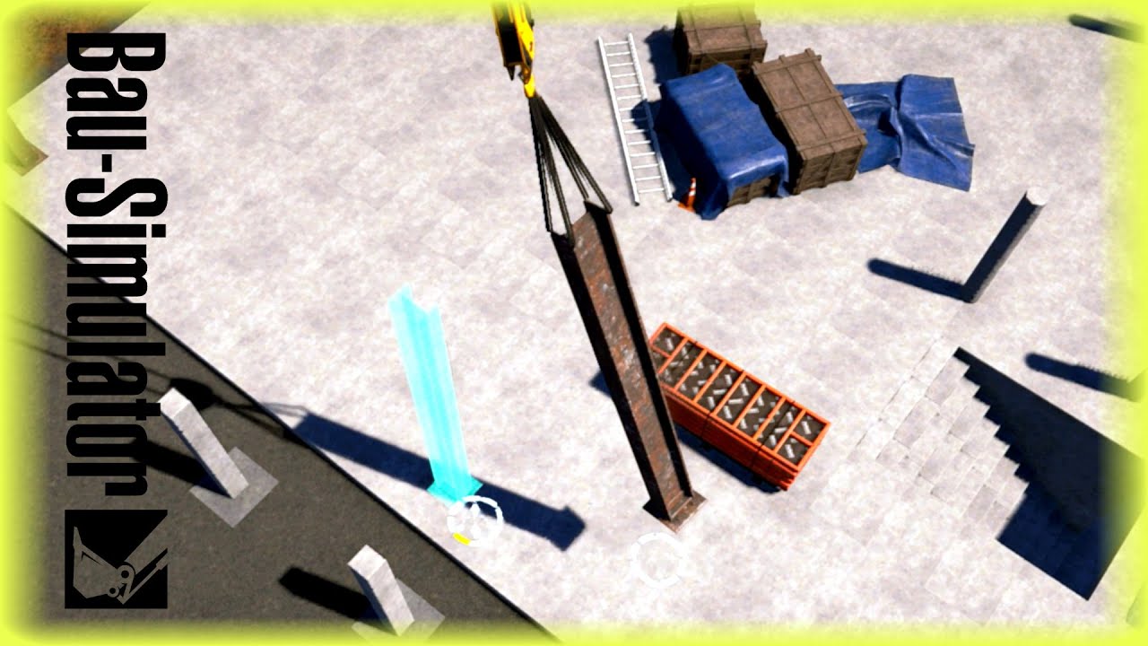 Bau-Simulator: 🏗️82 - Raststätte / Kies verdichten & Stahlpfeiler stellen - Ps5 4K Gameplay German