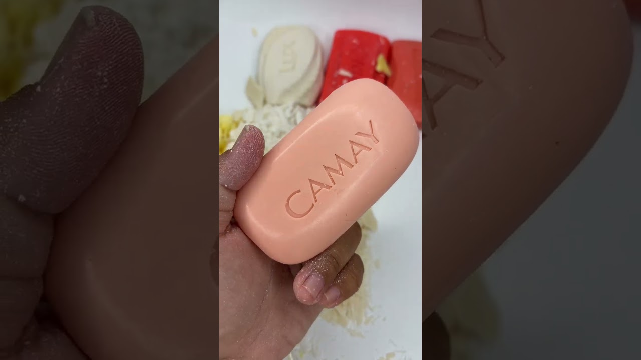 ASMR Soap Cut | 12 colorful soaps | Dry Cut