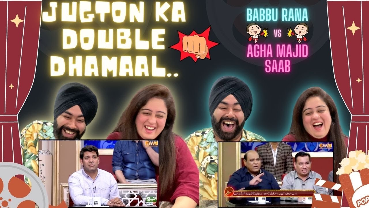 Punjabi Reaction to an Amazing, Hilarious, and Brilliant Comedy Roast Battle: Agha Majid vs. Babb...