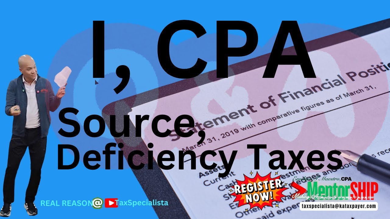 ICPAs: Your UNTrusted Deficiency Tax Advisors Consultants