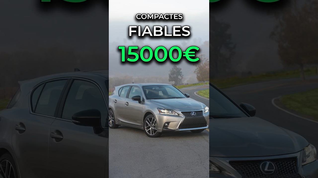 Des compactes fiables &agrave; moins de 15000&euro; #voitures #fiables