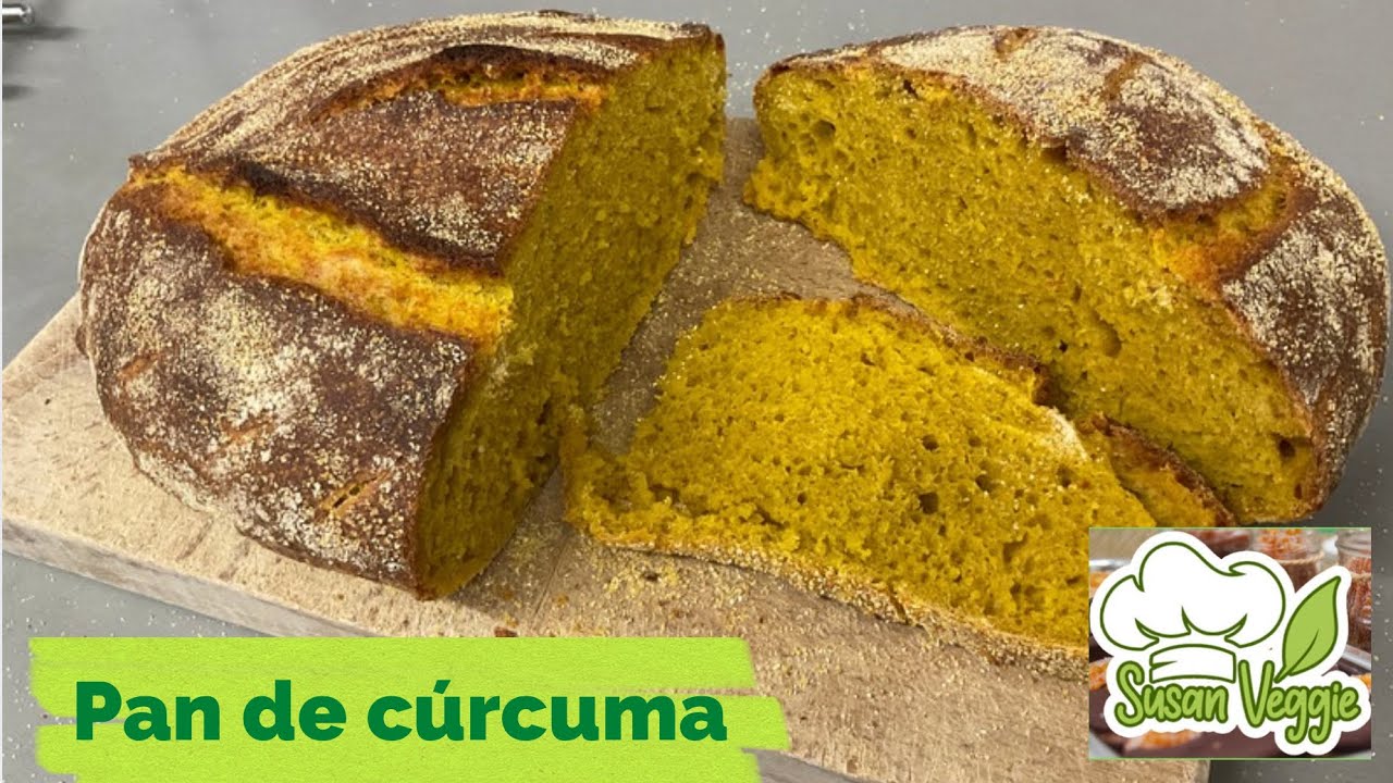 Pan de cúrcuma