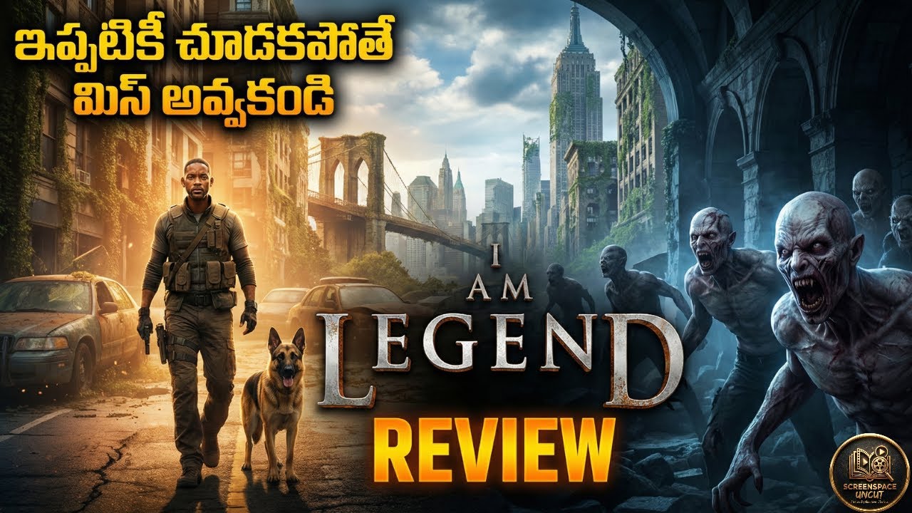 I Am Legend (2007) Telugu Dubbed Movie Review : ScreenSpace