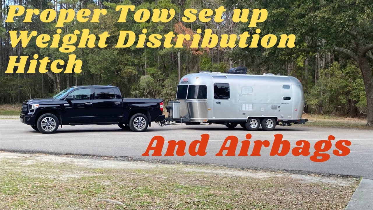 How to Tow - WDH and Airbags together