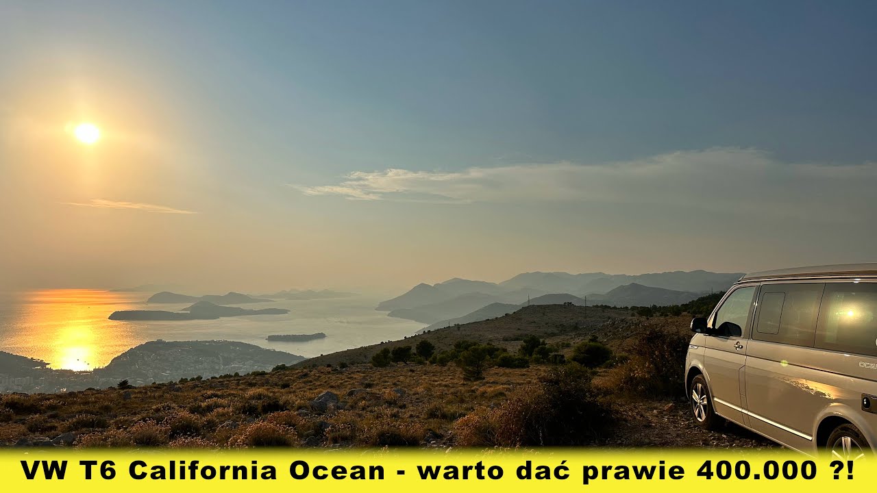 Camper VW T6 California Ocean kamper van za prawie 400k zł WARTO? Co ma czego brakuje sprawdza się?