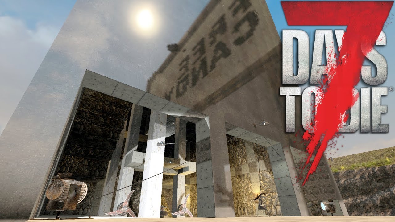 PAINTING BASE CHROME | Let's Play 7 Days to Die Part 11 | Painting system - Second Turret | Alpha 16