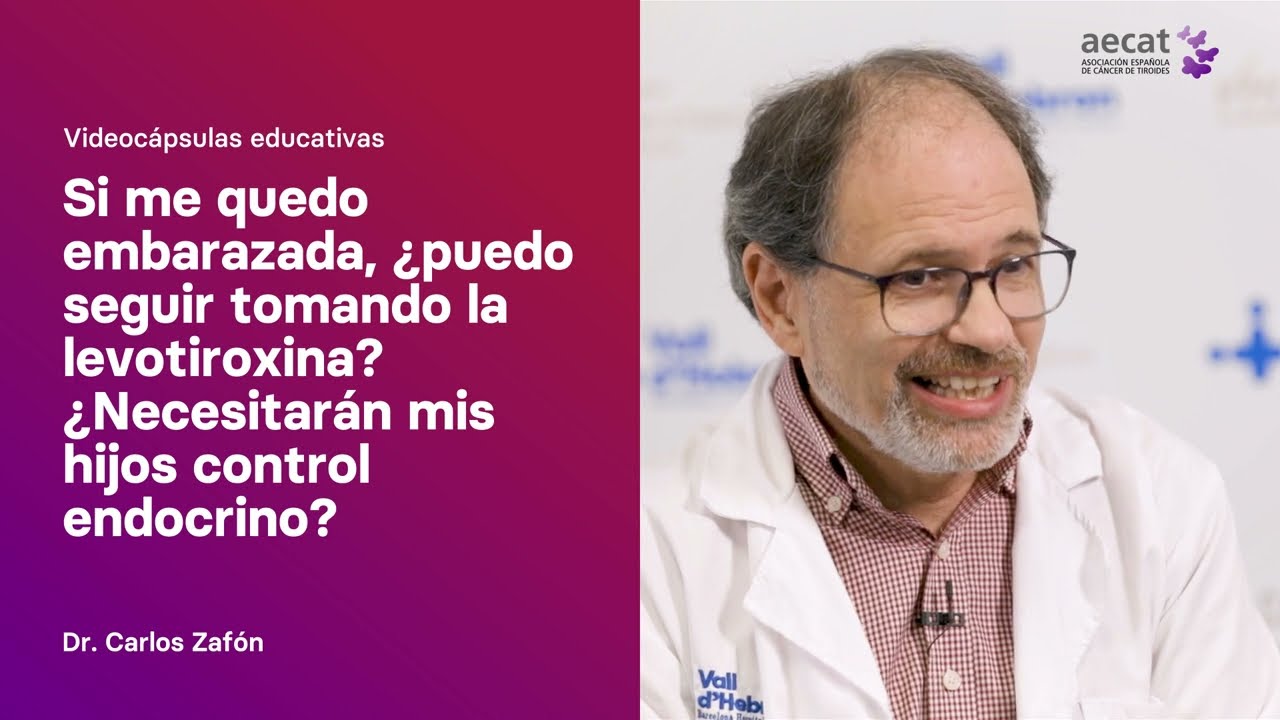 Si me quedo embarazada, ¿puedo seguir tomando la levotiroxina?