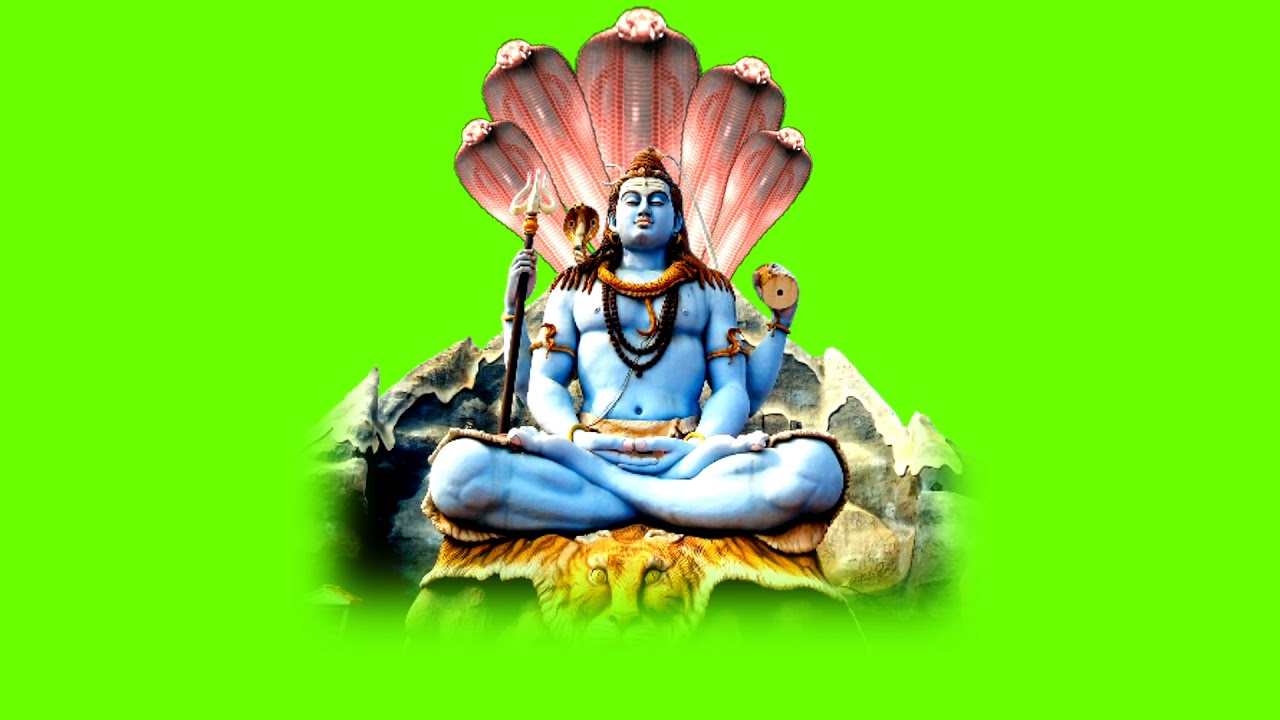 Mahadev Shiv ji VFX green screen original background Divyansh