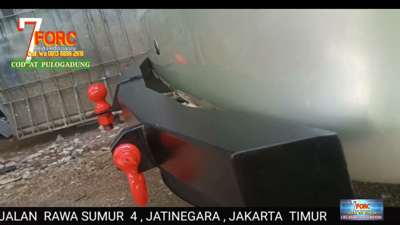 TOWING BEMPER BELAKANG INNOVA 2005-2015 MODEL CUSTOM (Part.23)