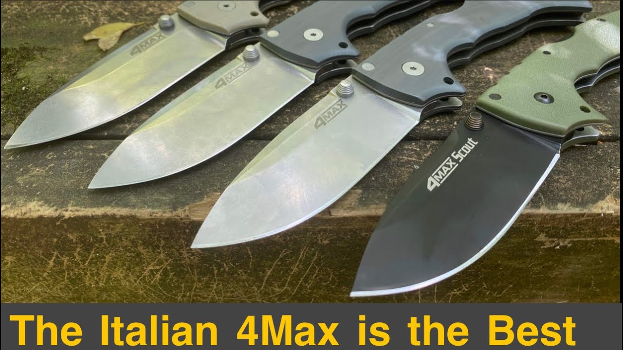Cold Steel 4Max Comparison (USA vs Italy)
