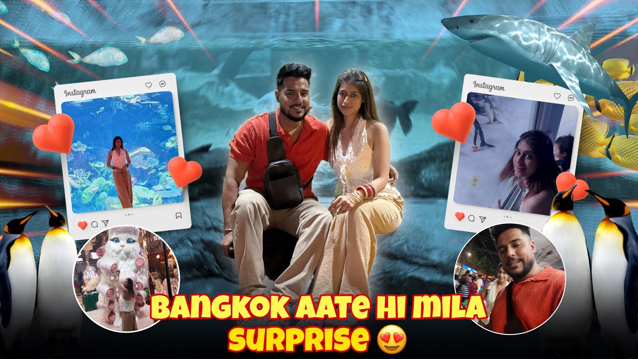 Pehla underwater experience 😍😍