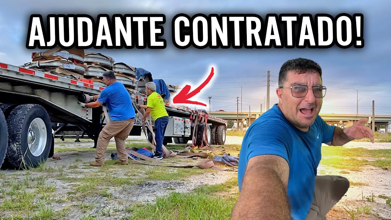 CONTRATEI UM AJUDANTE BRASILEIRO PARA ME AJUDAR