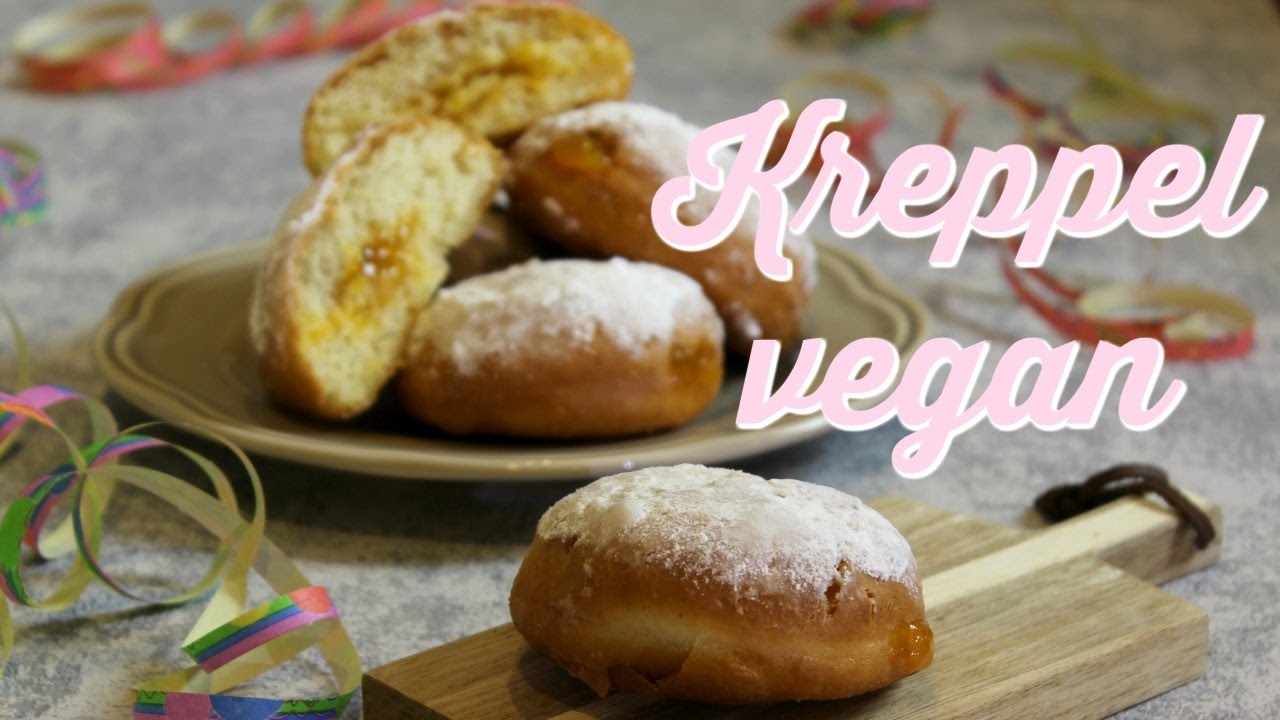 Krapfen vegan zu Fasching / Karneval | #yummypilgrim