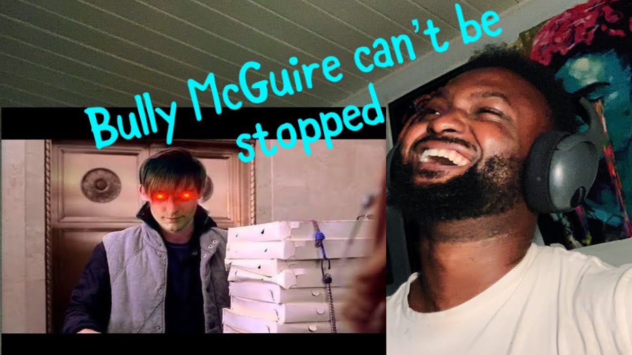 Bully maguire memes Reaction! part3 /Pizza time/ give me rent/ you trash
