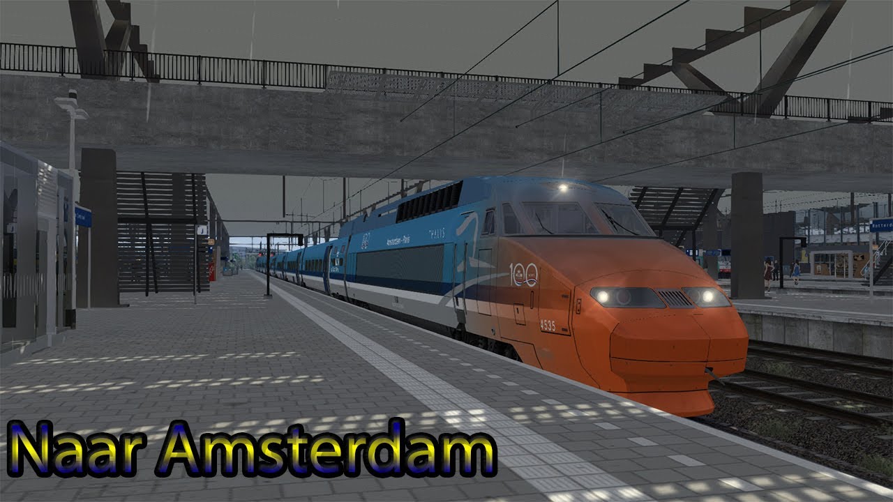300 km/h met een speciale KLM Thalys over de HSL - Train Simulator 2020