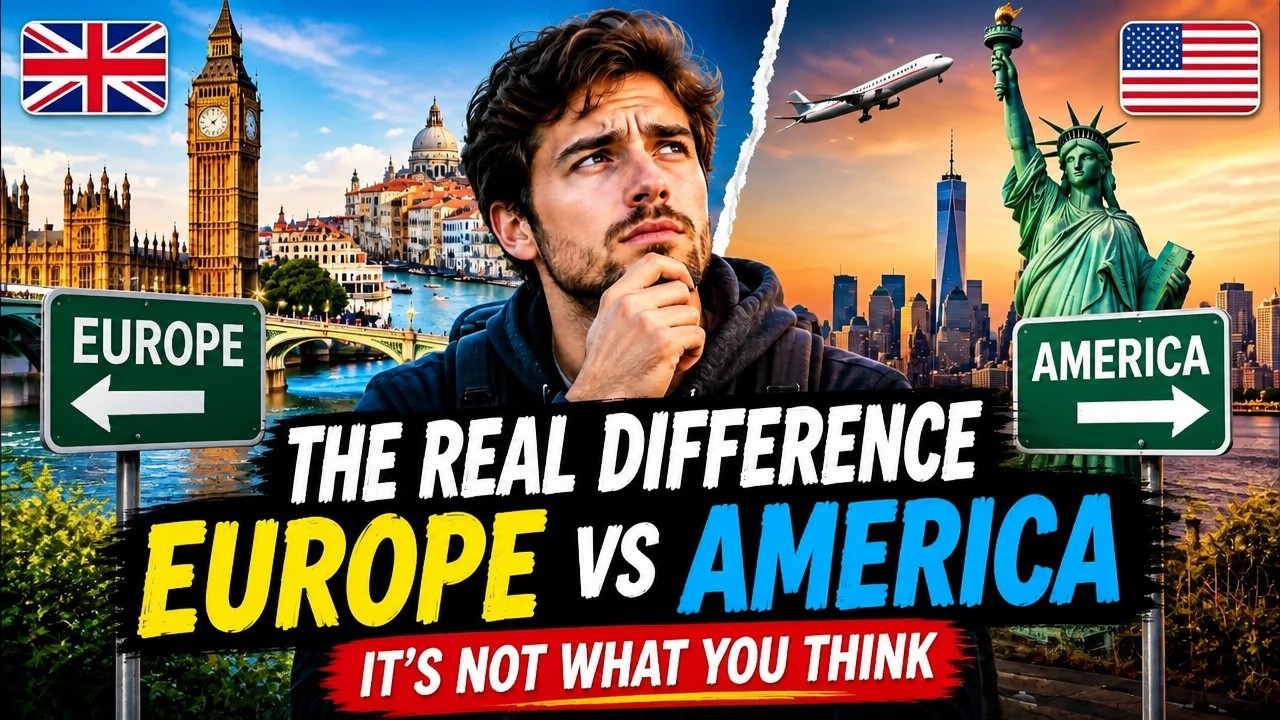 The REAL Difference Between Europe and America (It's Not What You Think)