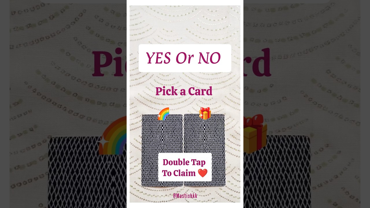 ✨YES Or NO Tarot✨