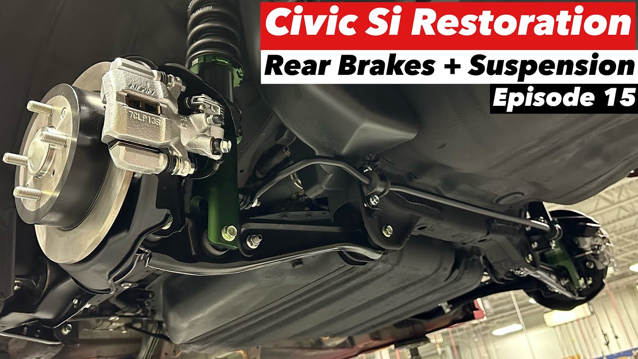 AHC EM1 Restoration Project - OEM+ Rear Suspension & Brakes Installation (Ep 15)