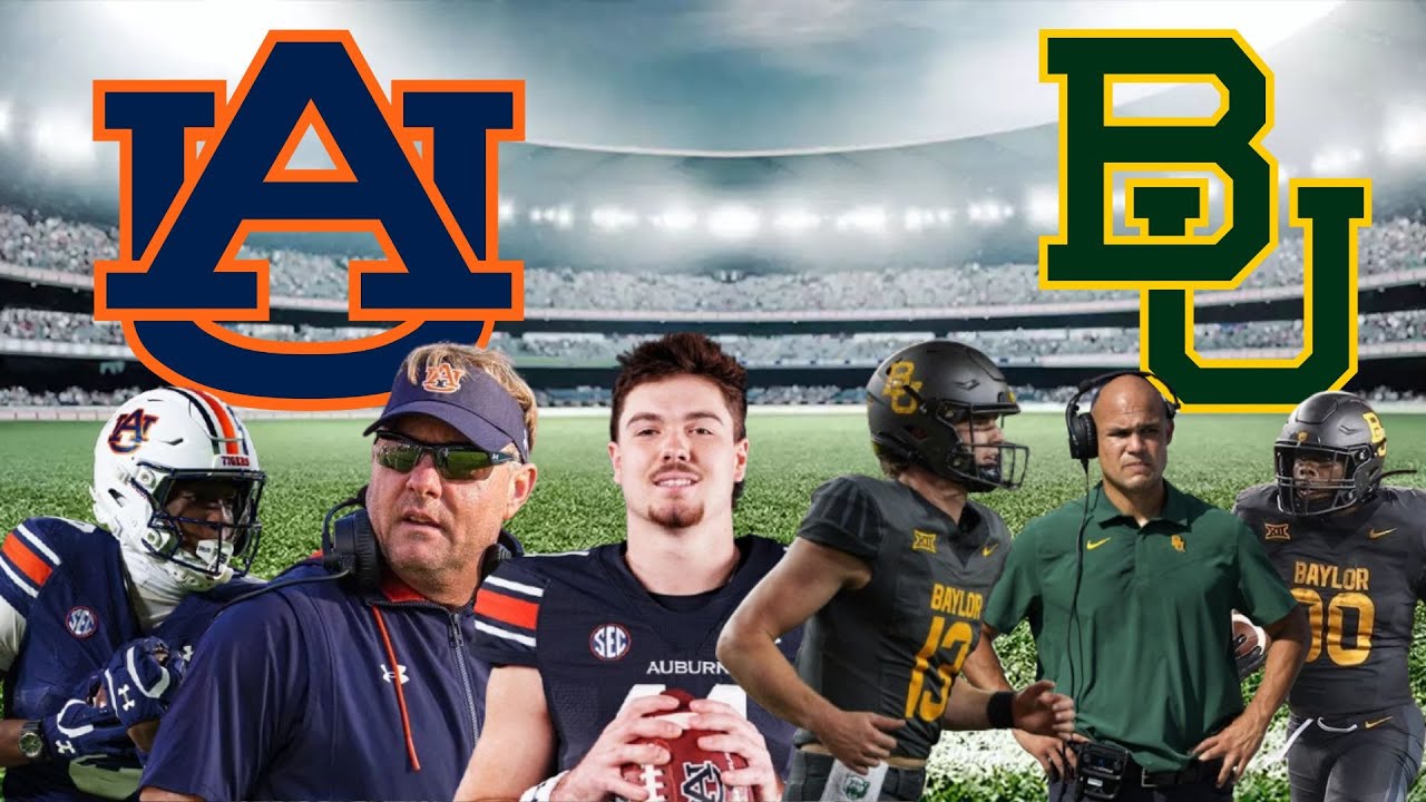 Auburn Tigers v Baylor Bears | Week 1 | College Football 26
