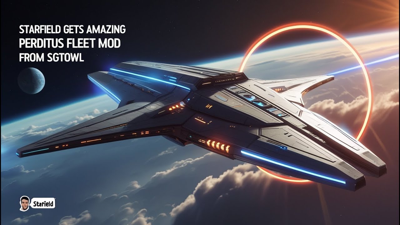 Starfield Gets AMAZING Perditus Fleet Mod From SGTOWL