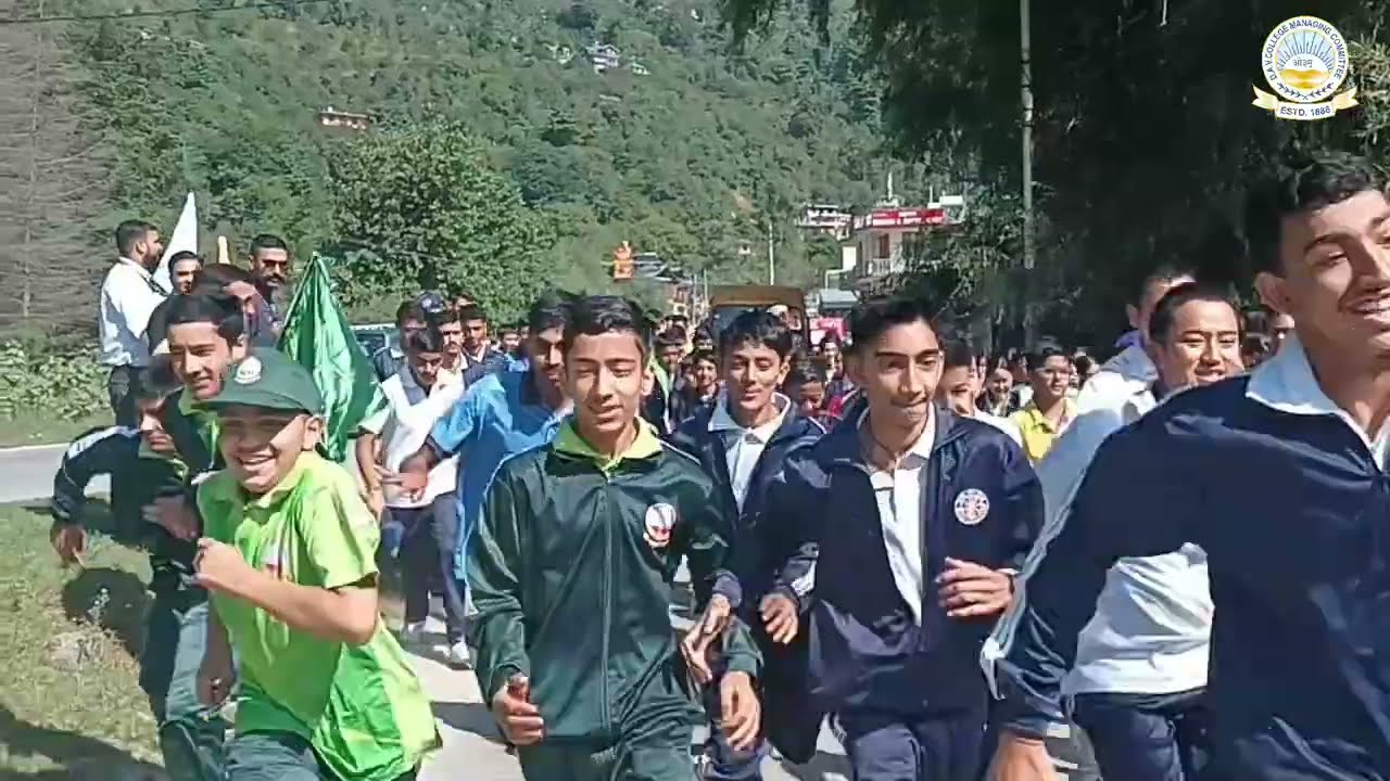 RUN FOR DAV, DAV Public School Manali