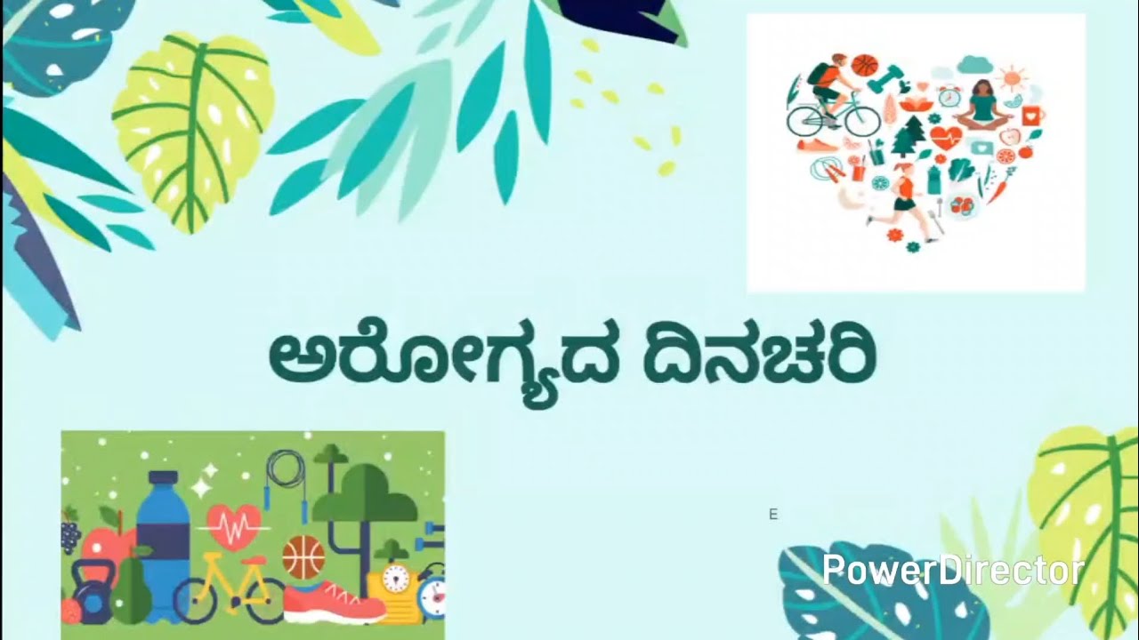 ಆರೋಗ್ಯದ ದಿನಾಚರಿ