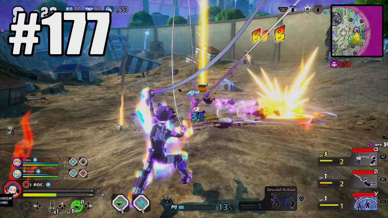MY HERO ULTRA RUMBLE Multiplayer Gameplay #177